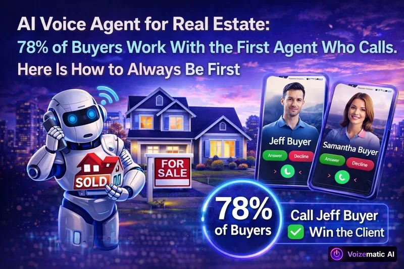 AI Voice Agent for Real Estate: How to Be First to Respond to Every Lead